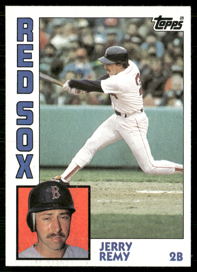 Jerry Remy 1984 Topps #445 Boston Red Sox