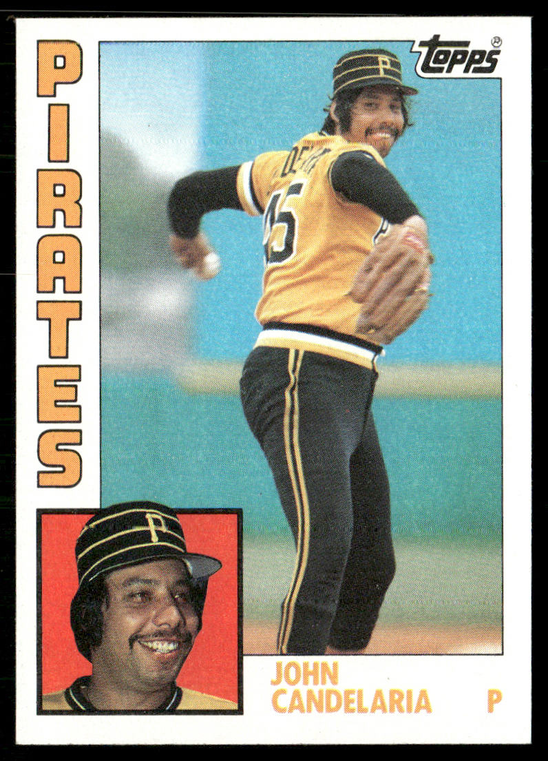 John Candelaria 1984 Topps #330 Pittsburgh Pirates