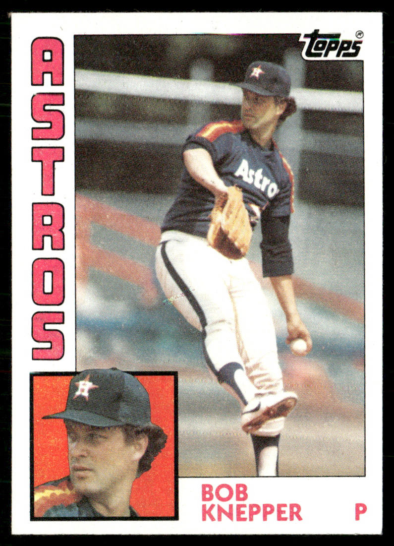 Bob Knepper 1984 Topps #93 Houston Astros