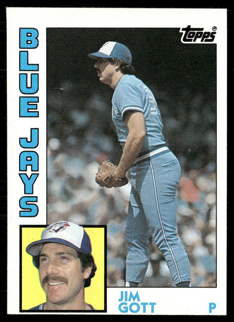 Jim Gott 1984 Topps #9 Toronto Blue Jays