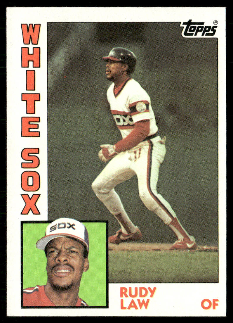 Rudy Law 1984 Topps #47 Chicago White Sox