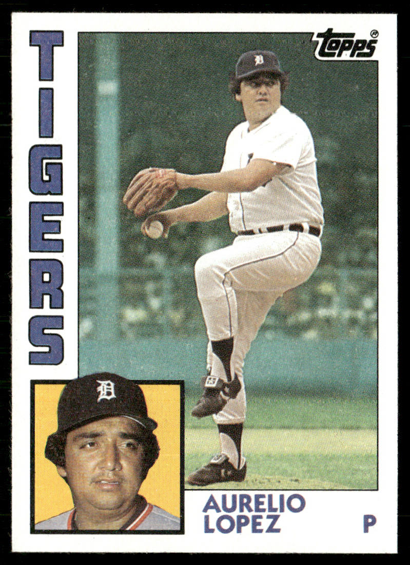 Aurelio Lopez 1984 Topps #95 Detroit Tigers