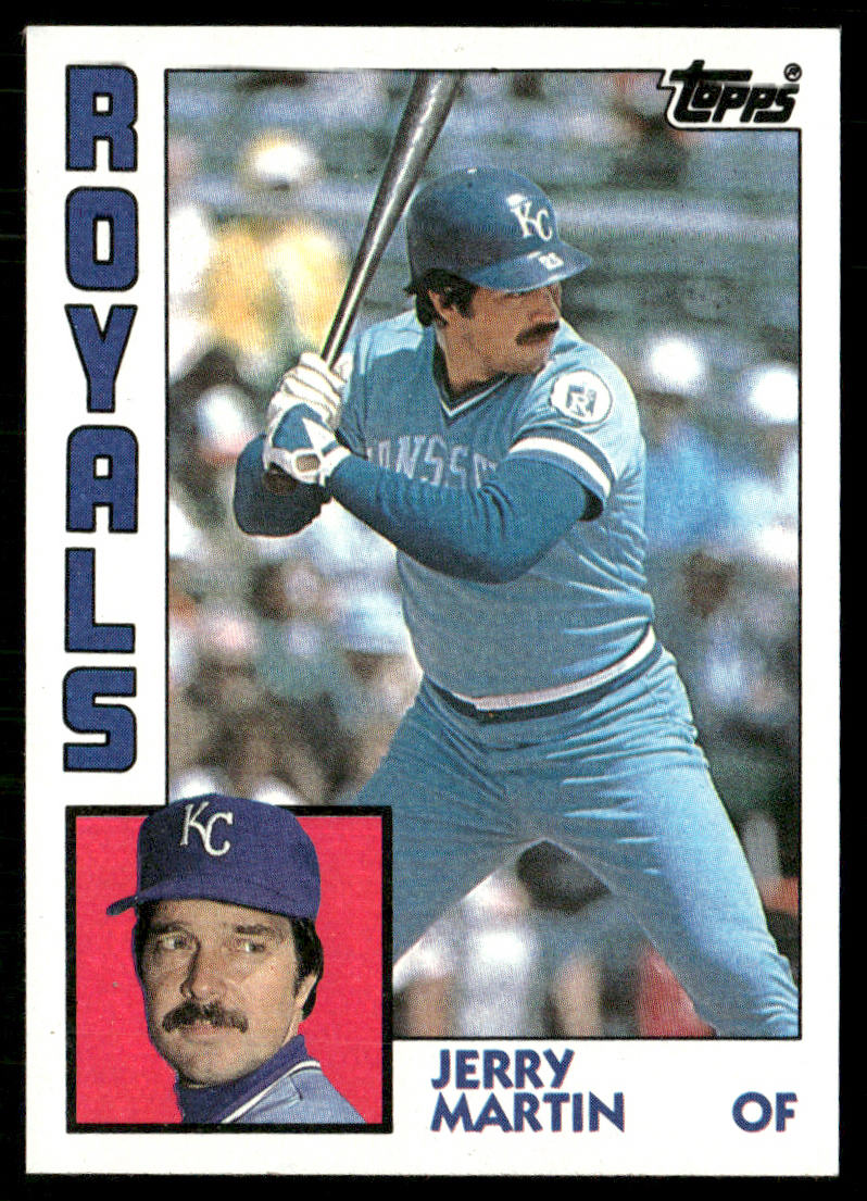 Jerry Martin 1984 Topps #74 Kansas City Royals