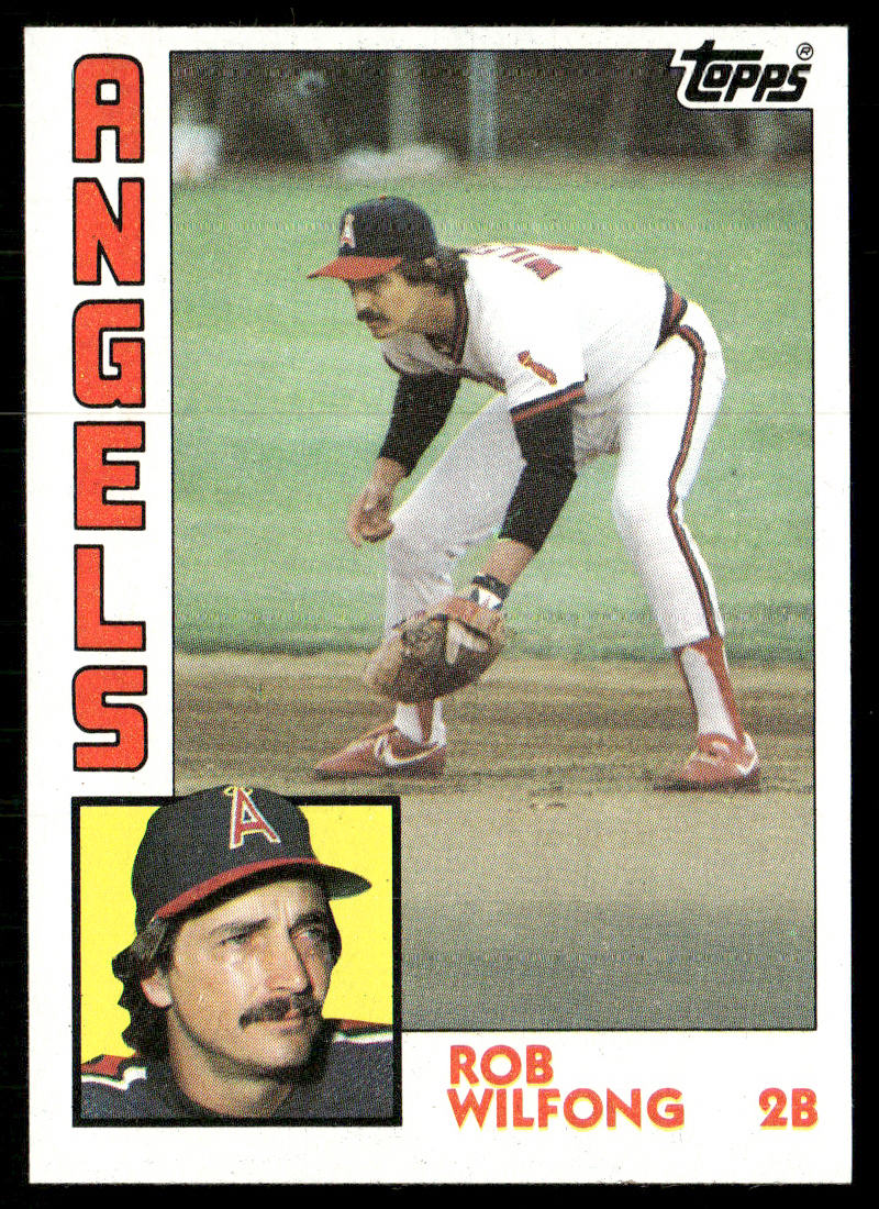 Rob Wilfong 1984 Topps #79 California Angels