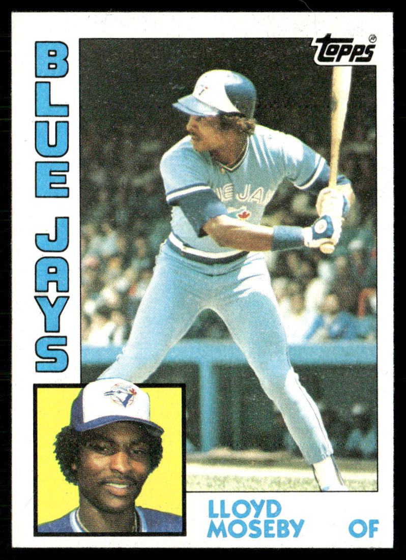 Lloyd Moseby 1984 Topps #92 Toronto Blue Jays