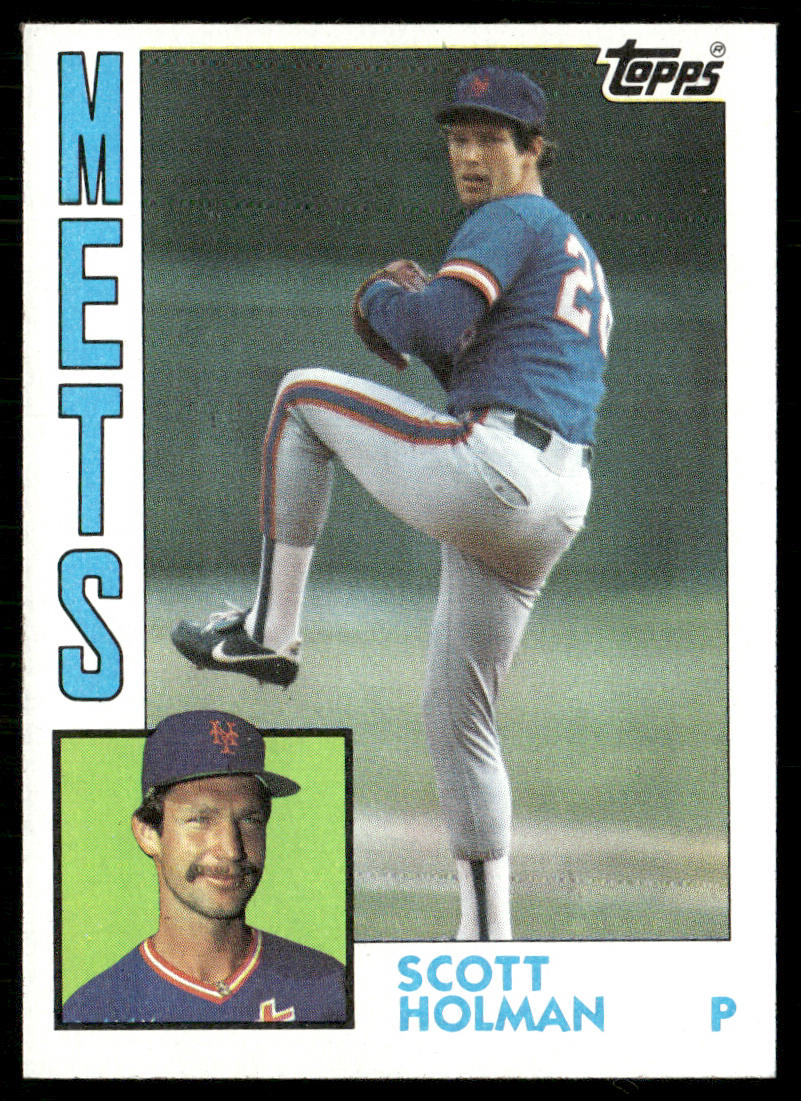 Scott Holman 1984 Topps #13 New York Mets