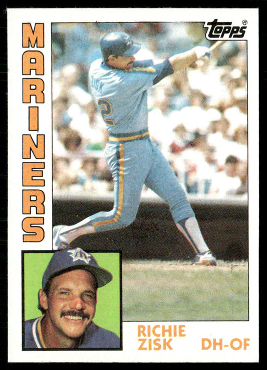 Richie Zisk 1984 Topps #83 Seattle Mariners