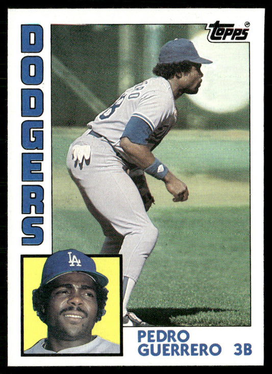Pedro Guerrero 1984 Topps #90 Los Angeles Dodgers
