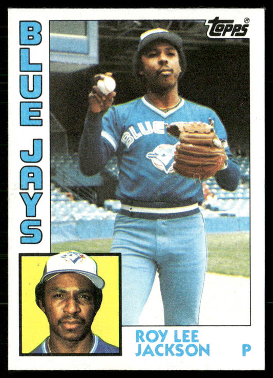 Roy Lee Jackson 1984 Topps #339 Toronto Blue Jays