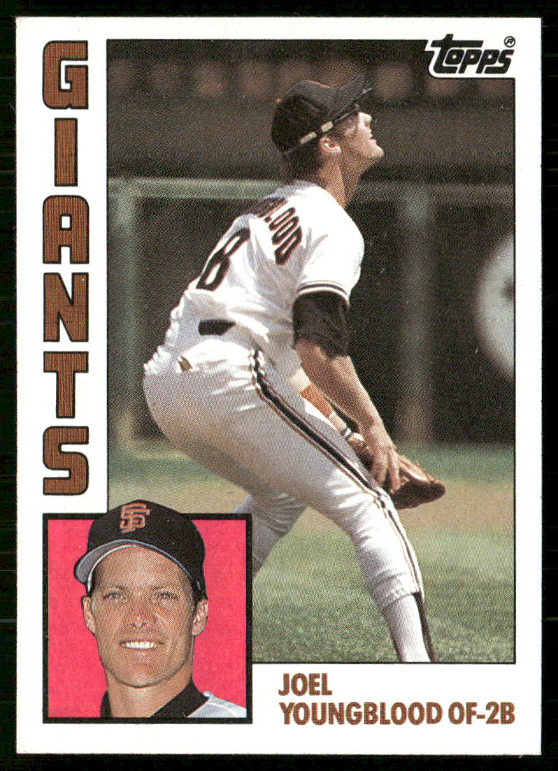 Joel Youngblood 1984 Topps #727 San Francisco Giants