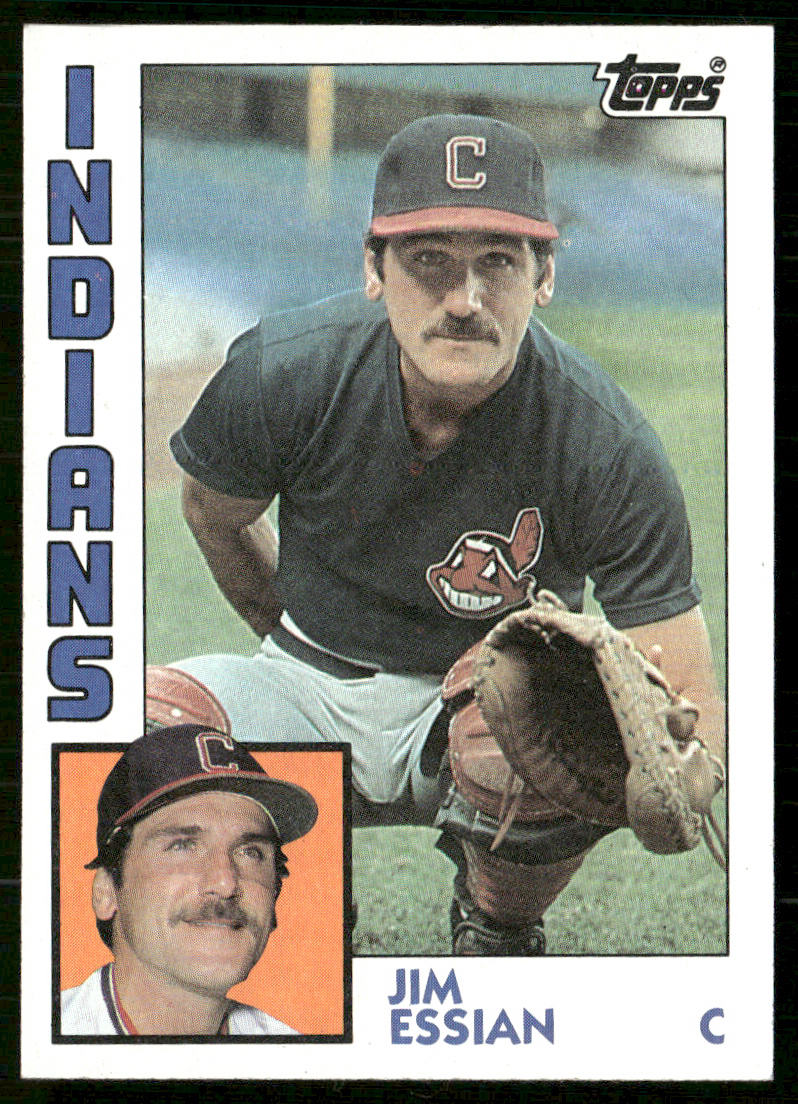 Jim Essian 1984 Topps #737 Cleveland Indians