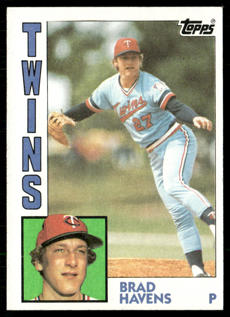 Brad Havens 1984 Topps #509 Minnesota Twins