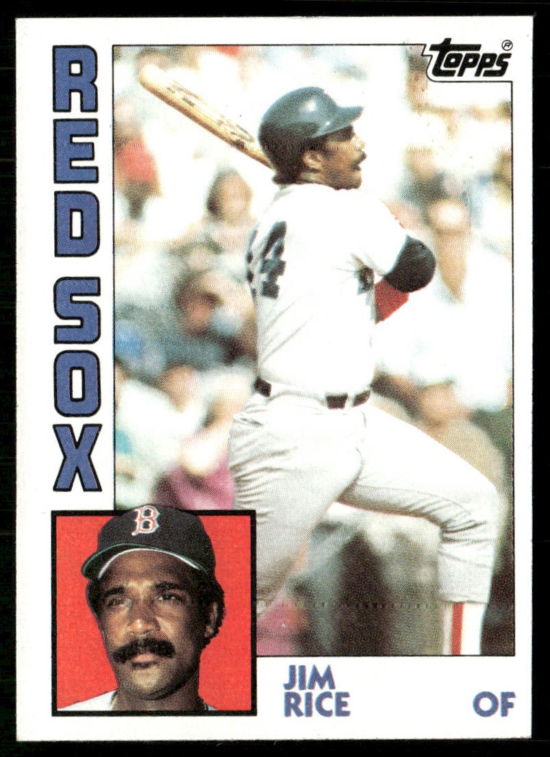Jim Rice 1984 Topps #550 Boston Red Sox