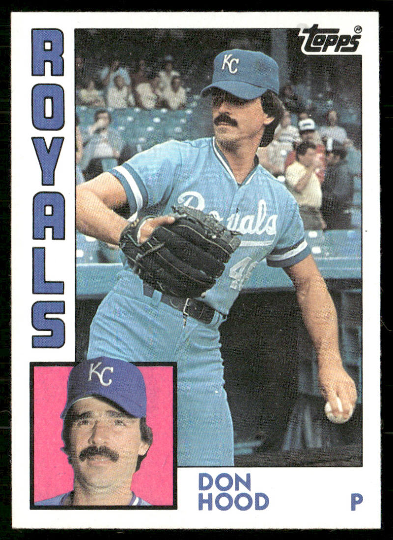 Don Hood 1984 Topps #743 Kansas City Royals