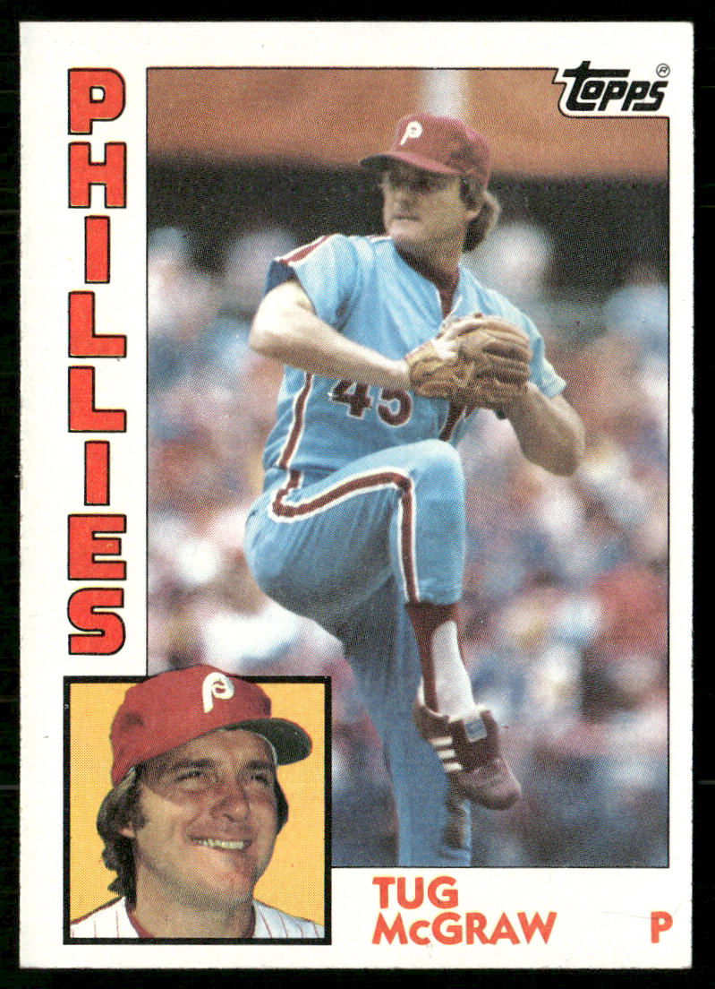 Tug McGraw 1984 Topps #728 Philadelphia Phillies