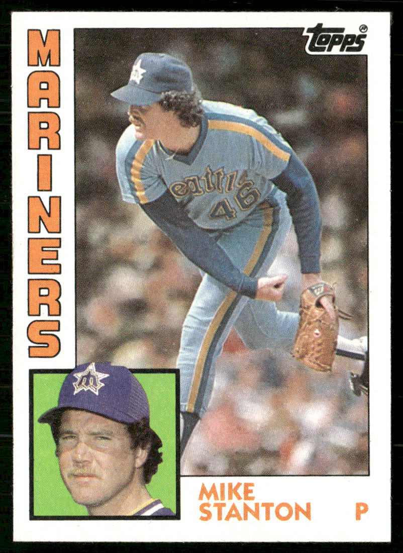 Mike Stanton 1984 Topps #694 Seattle Mariners