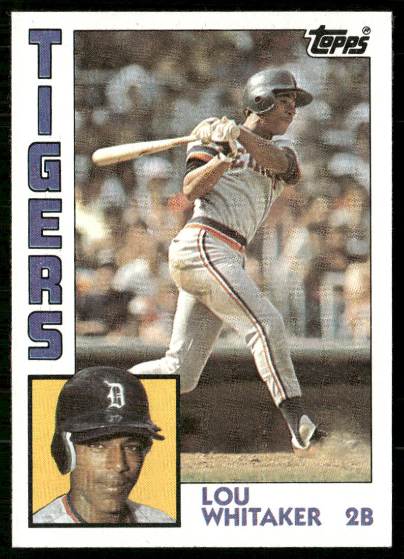 Lou Whitaker 1984 Topps #695 Detroit Tigers
