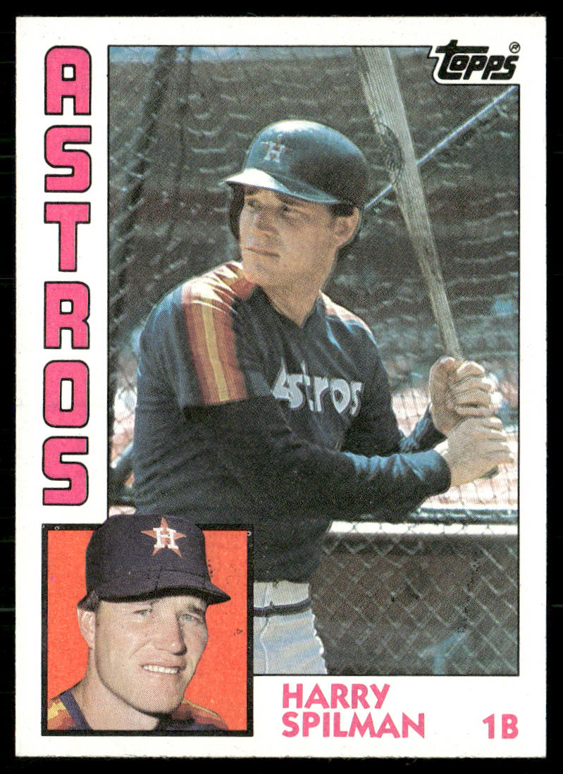 Harry Spilman 1984 Topps #612 Houston Astros
