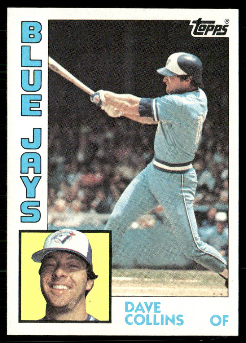 Dave Collins 1984 Topps #733 Toronto Blue Jays