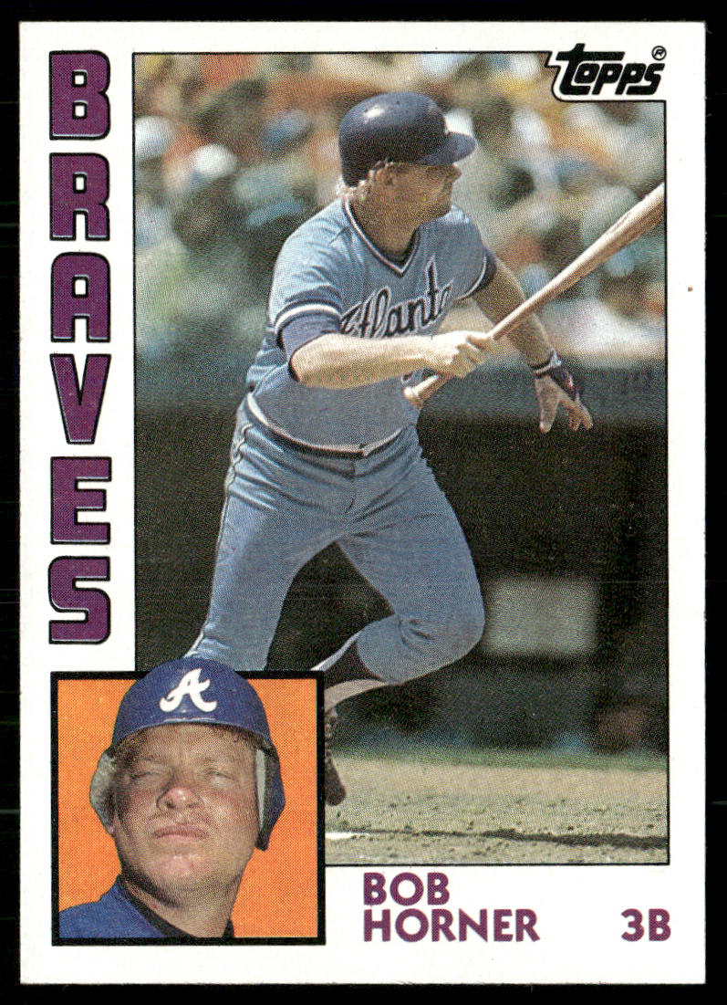 Bob Horner 1984 Topps #760 Atlanta Braves