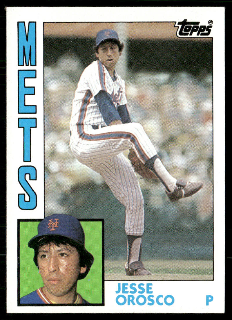 Jesse Orosco 1984 Topps #54 New York Mets