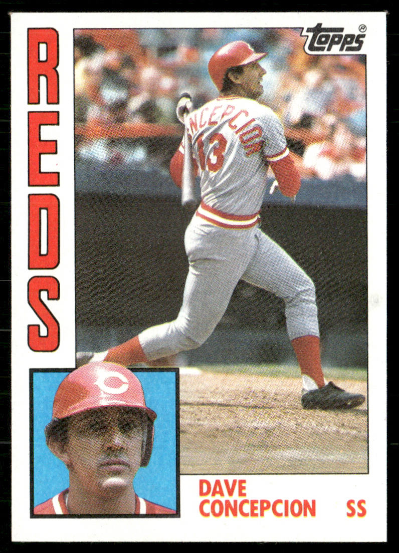 Dave Concepcion 1984 Topps #55 Cincinnati Reds