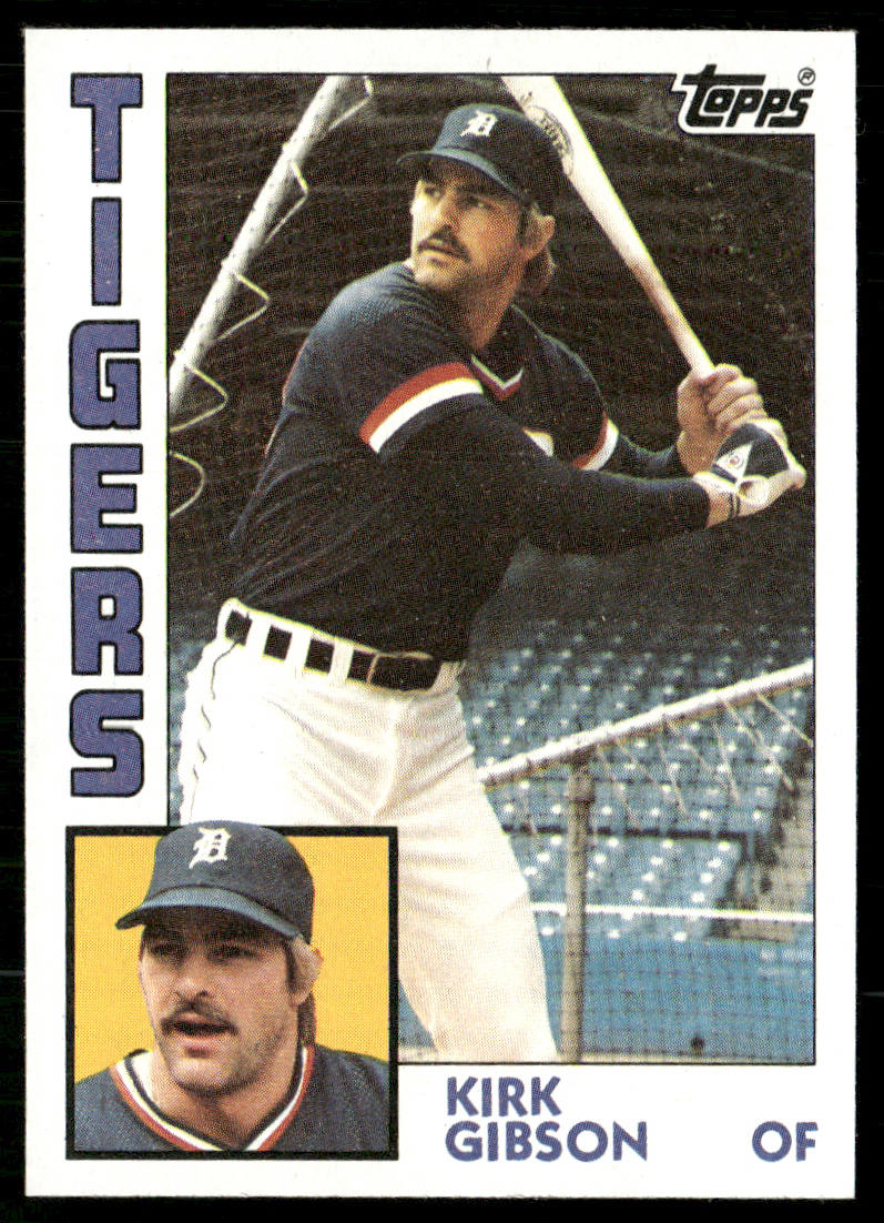 Kirk Gibson 1984 Topps #65 Detroit Tigers