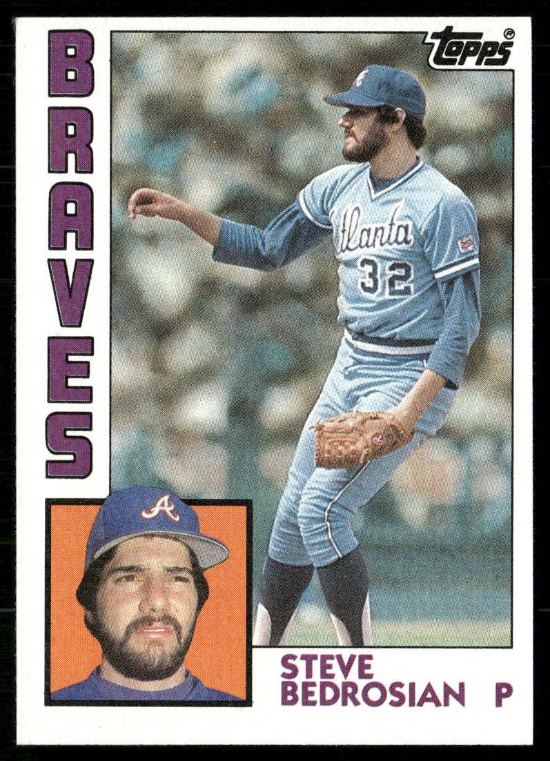 Steve Bedrosian 1984 Topps #365 Atlanta Braves