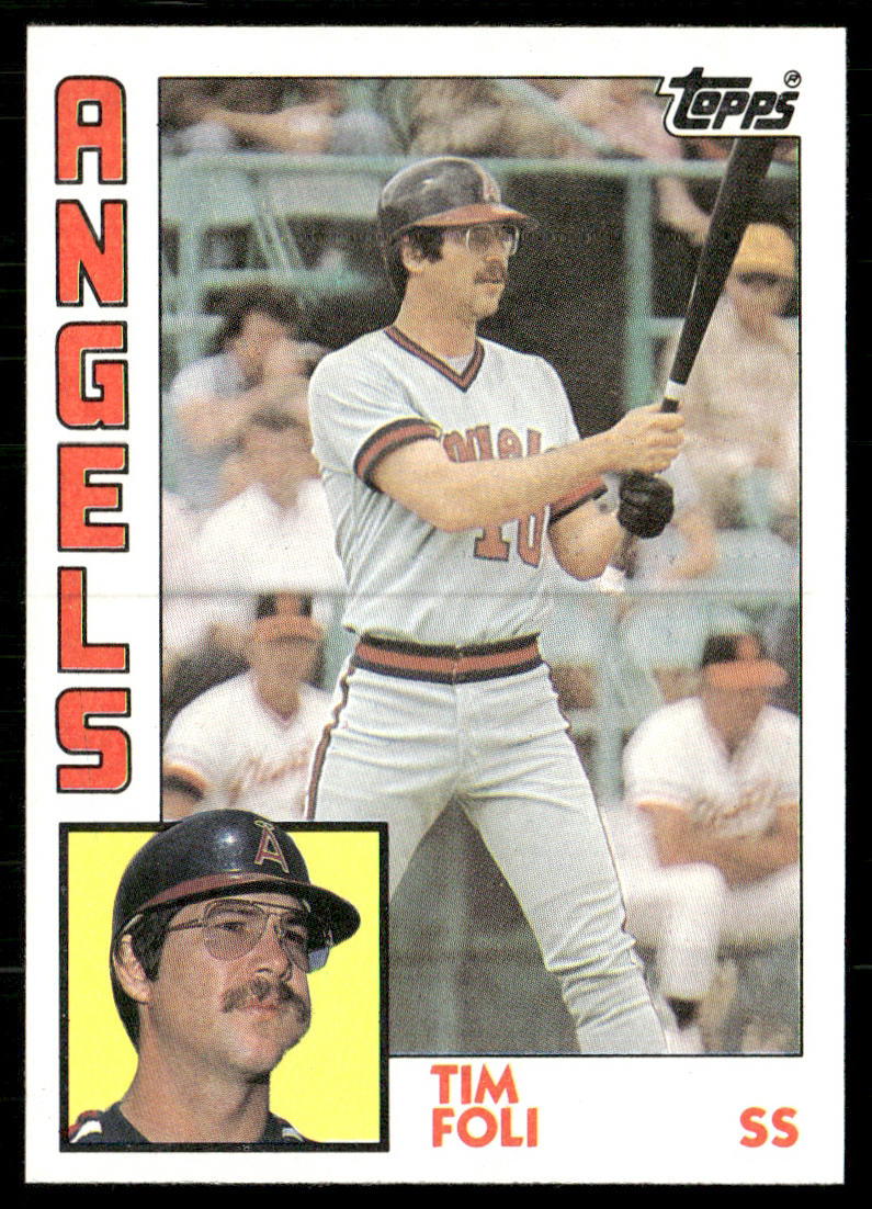 Tim Foli 1984 Topps #342 California Angels