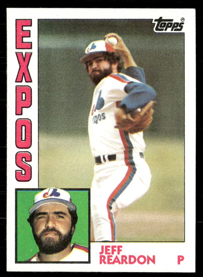 Jeff Reardon 1984 Topps #595 Montreal Expos
