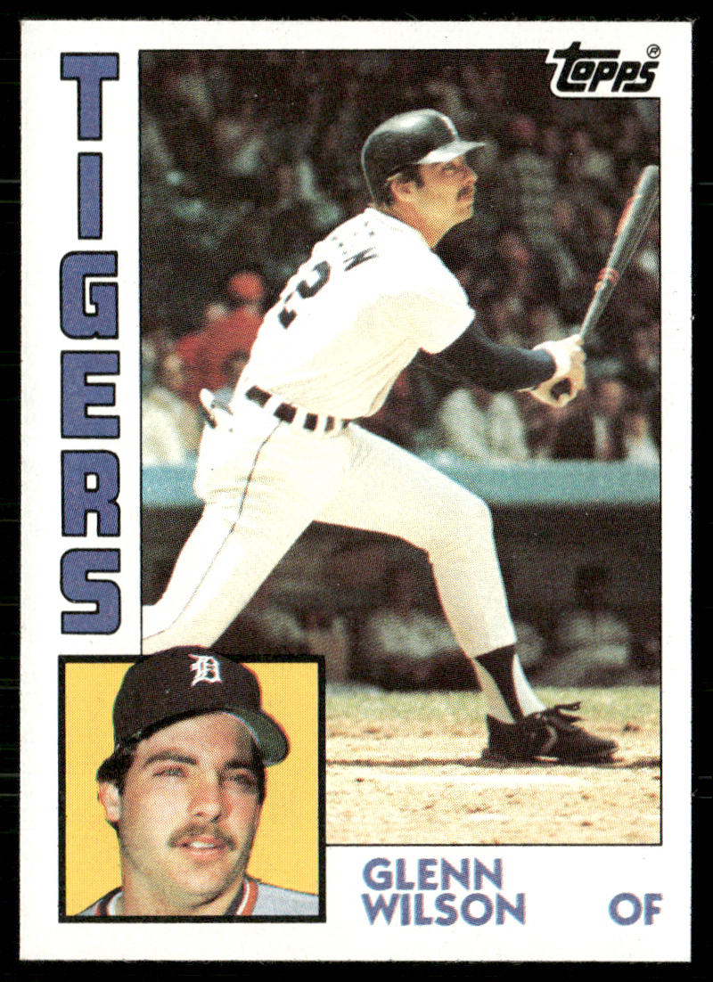 Glenn Wilson 1984 Topps #563 Detroit Tigers