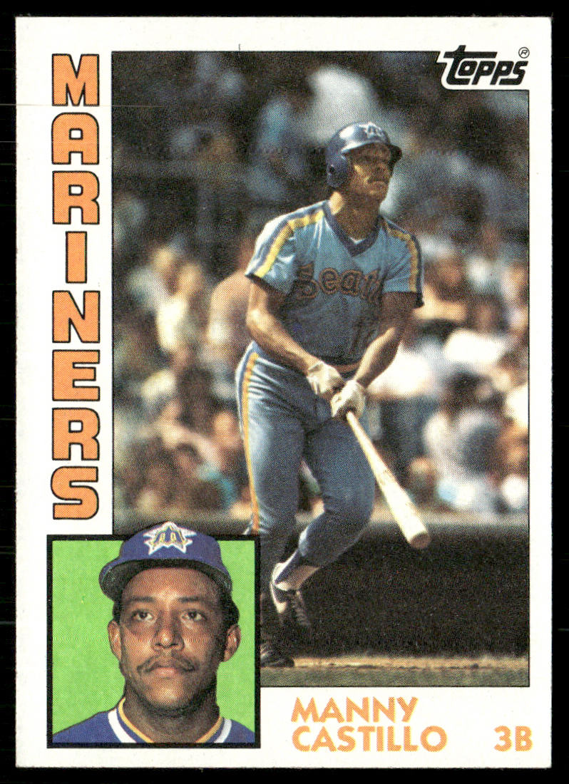 Manny Castillo 1984 Topps #562 Seattle Mariners