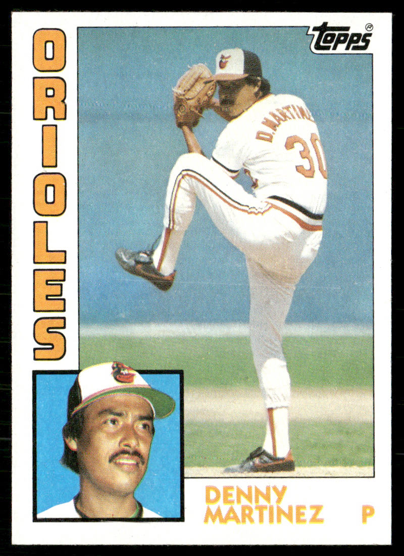 Denny Martinez 1984 Topps #631 Baltimore Orioles