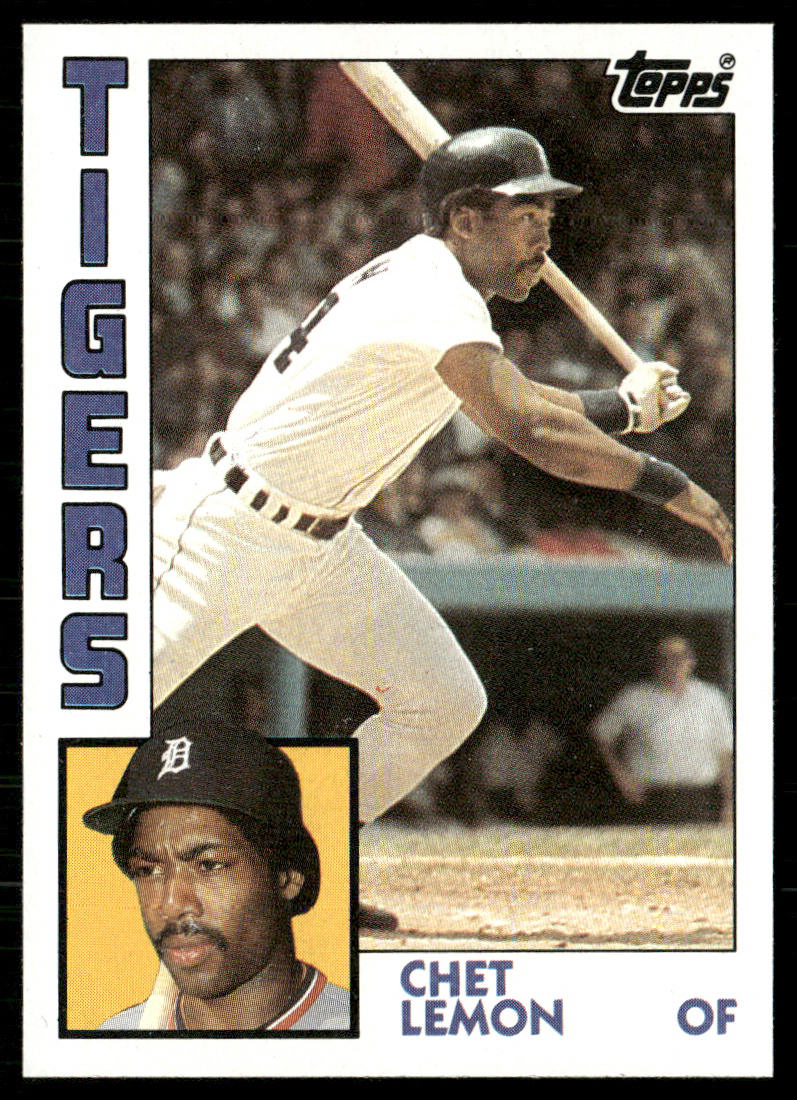 Chet Lemon 1984 Topps #611 Detroit Tigers