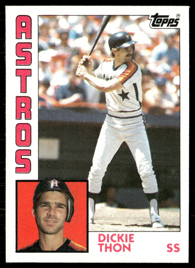 Dickie Thon 1984 Topps #692 Houston Astros