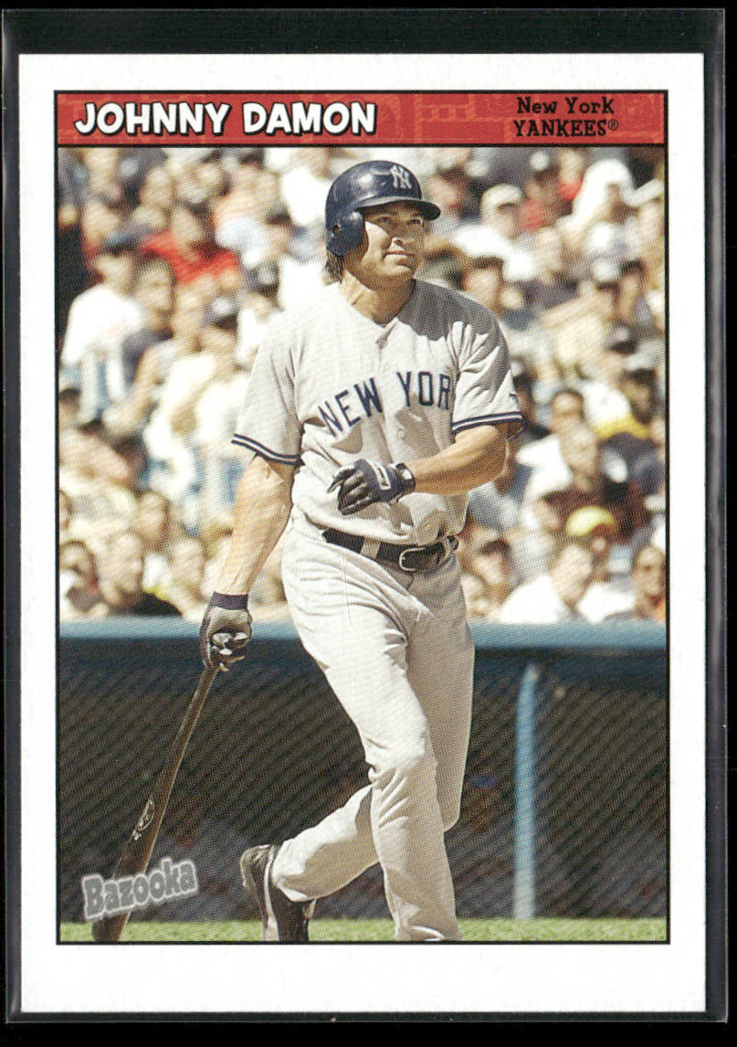 Johnny Damon 2006 Bazooka #166 New York Yankees