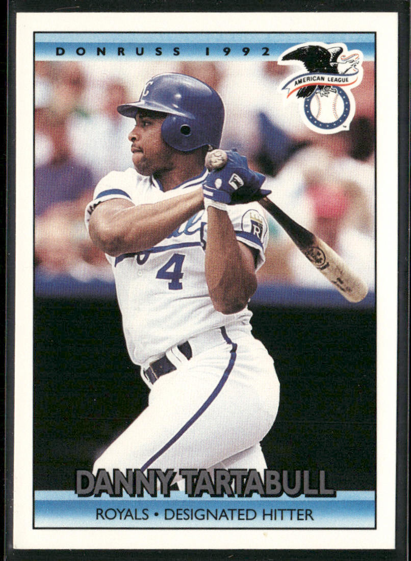 Danny Tartabull 1992 Donruss #26 Kansas City Royals