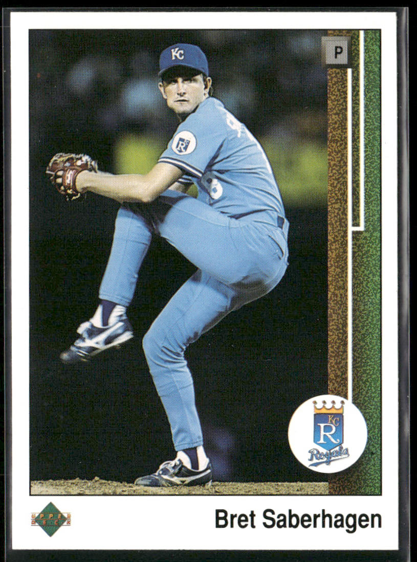Bret Saberhagen 1989 Upper Deck #37 Kansas City Royals