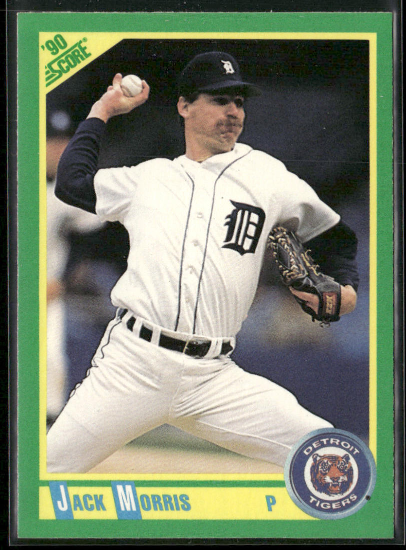 Jack Morris 1990 Score #203 Detroit Tigers