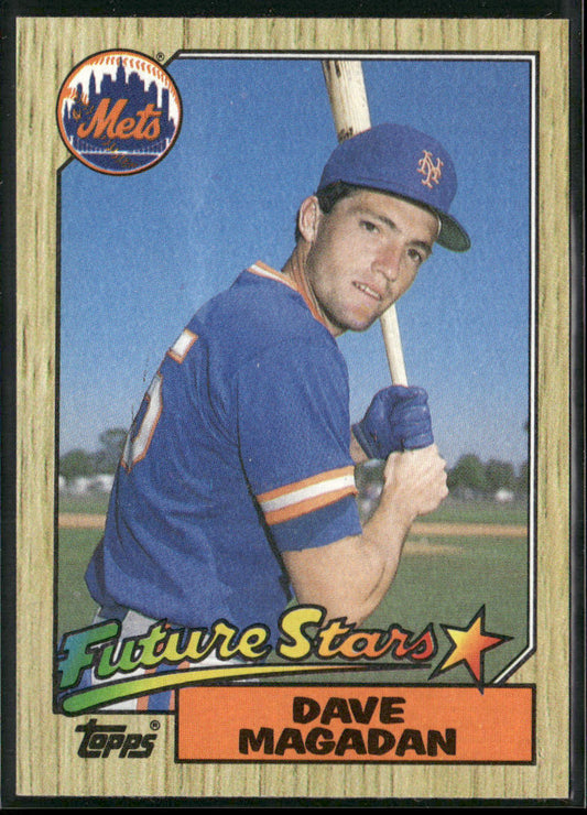 Dave Magadan 1987 Topps #512 RC New York Mets