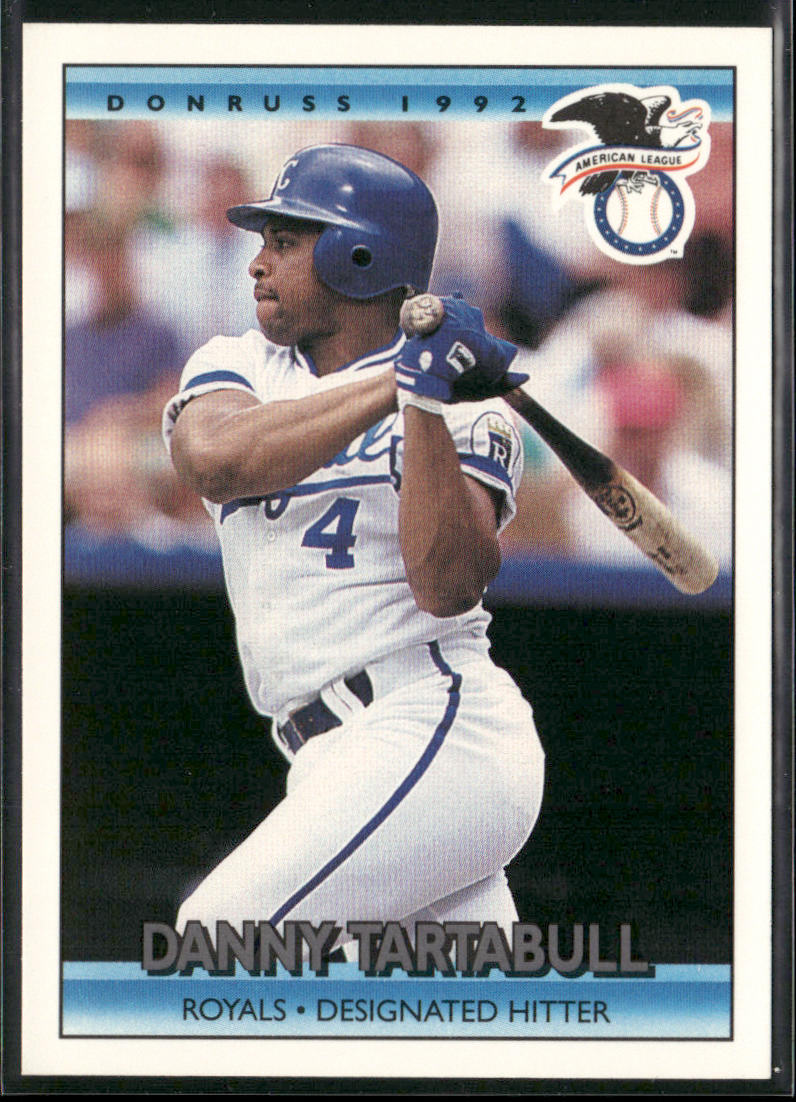 Danny Tartabull 1992 Donruss #26 Kansas City Royals front