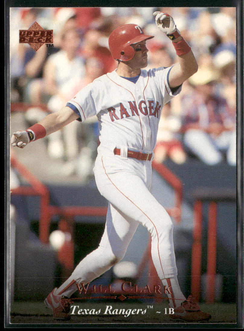 Will Clark 1995 Upper Deck #390 Texas Rangers