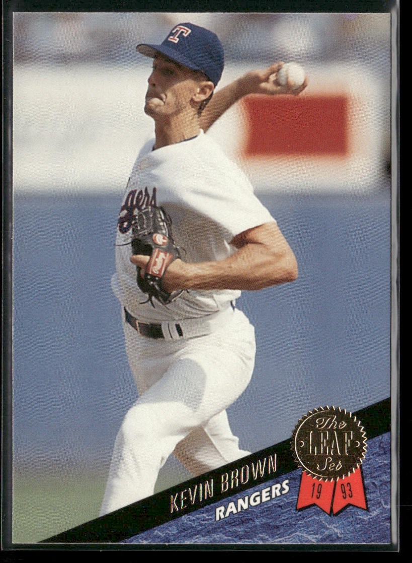 Kevin Brown 1993 Leaf #202 Texas Rangers