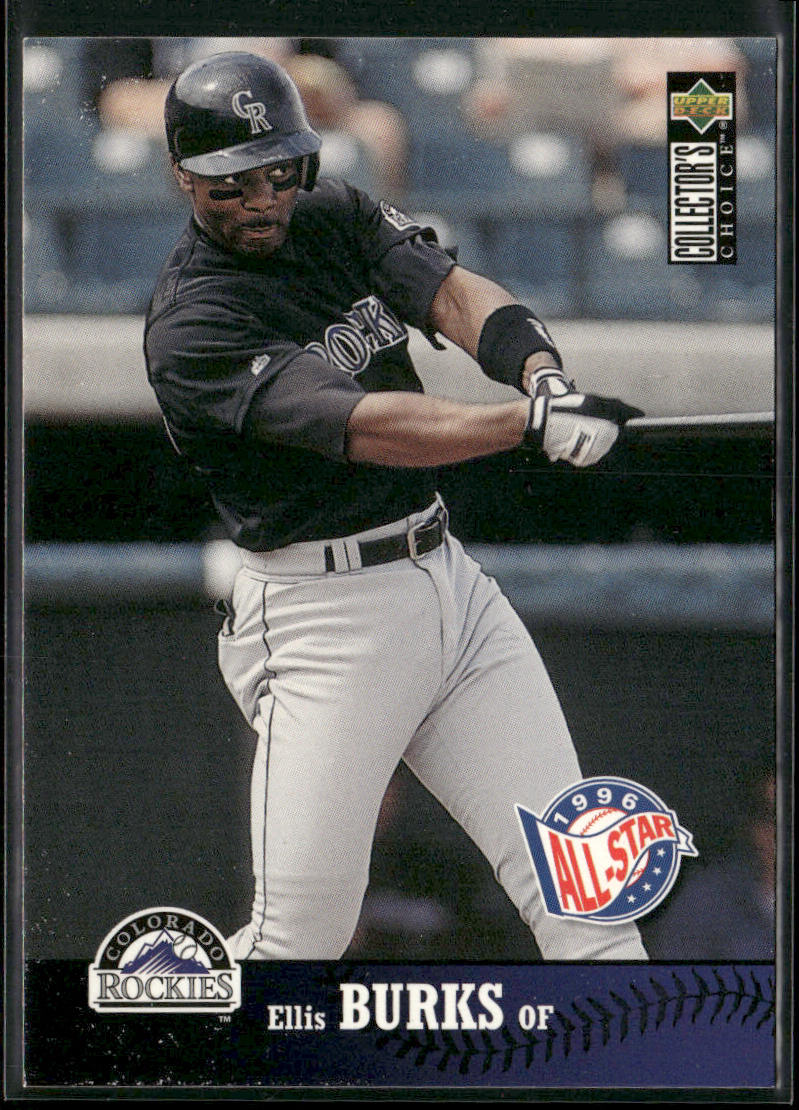 Ellis Burks 1997 Collector's Choice #319 Colorado Rockies