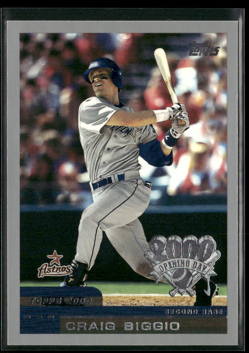 Craig Biggio 2000 Topps Opening Day #114 Houston Astros front
