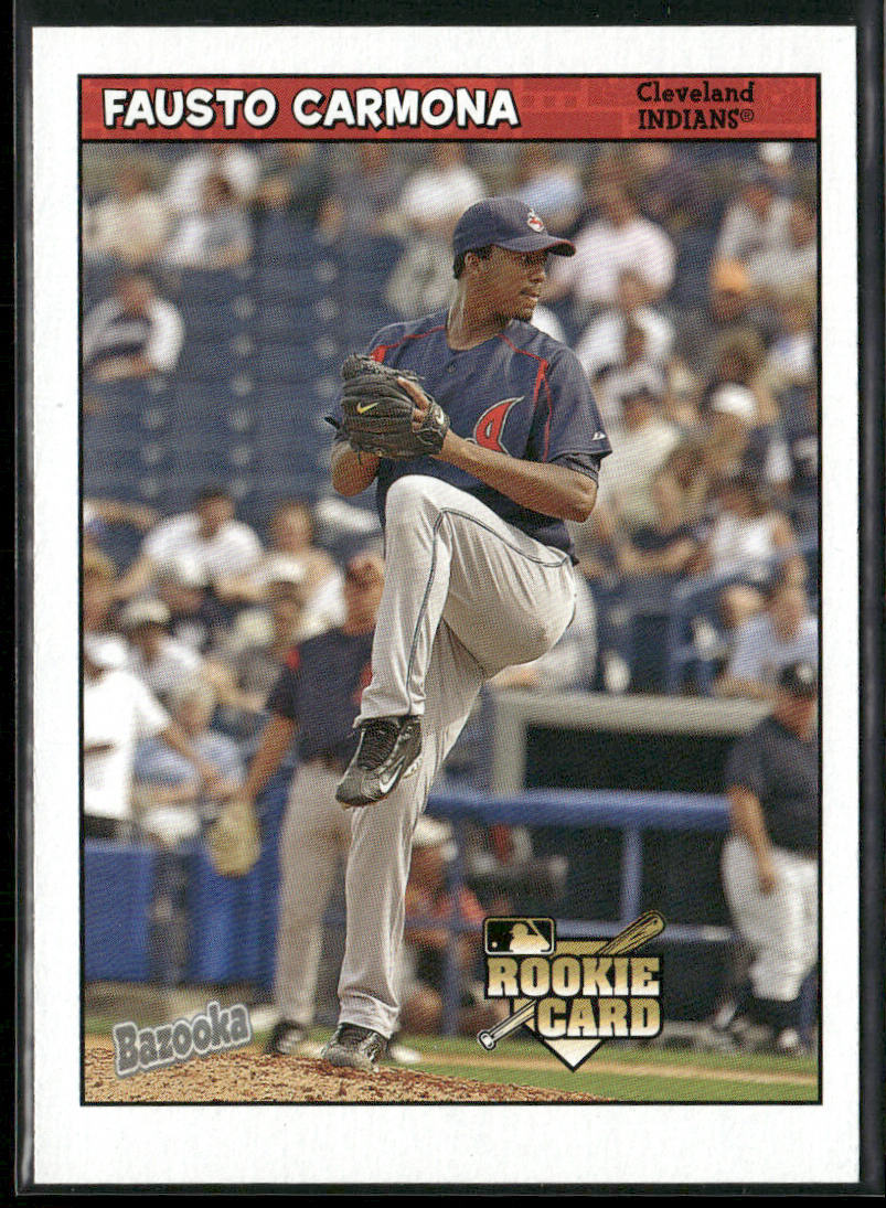 Fausto Carmona 2006 Bazooka #208 Cleveland Indians
