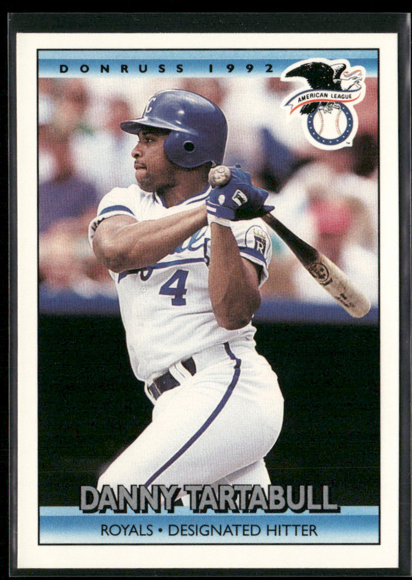 Danny Tartabull 1992 Donruss #26 Kansas City Royals front