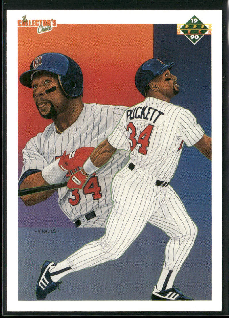 Kirby Puckett 1990 Upper Deck #48 Minnesota Twins