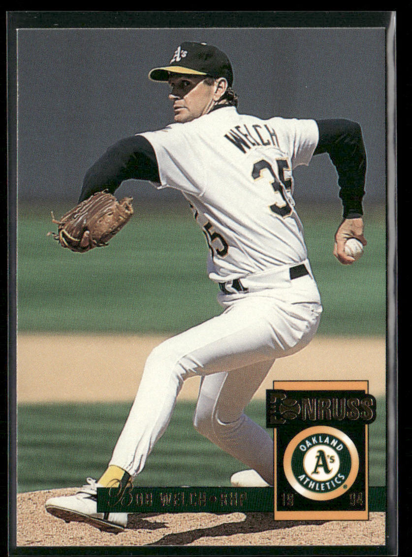 Bob Welch 1994 Donruss #282 Oakland Athletics