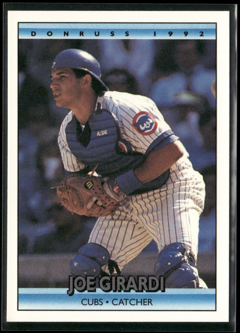 Joe Girardi 1992 Donruss #175 Chicago Cubs front